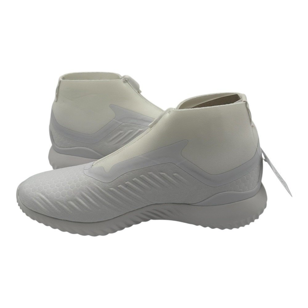 Adidas Kith x AlphaBounce Zip Shoes Mens Sz 10.5 Crystal White Sneakers DA9707 - Picture 3 of 15